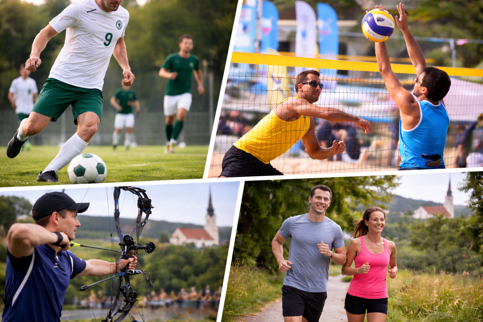 Sportangebot Hagenberg Collage