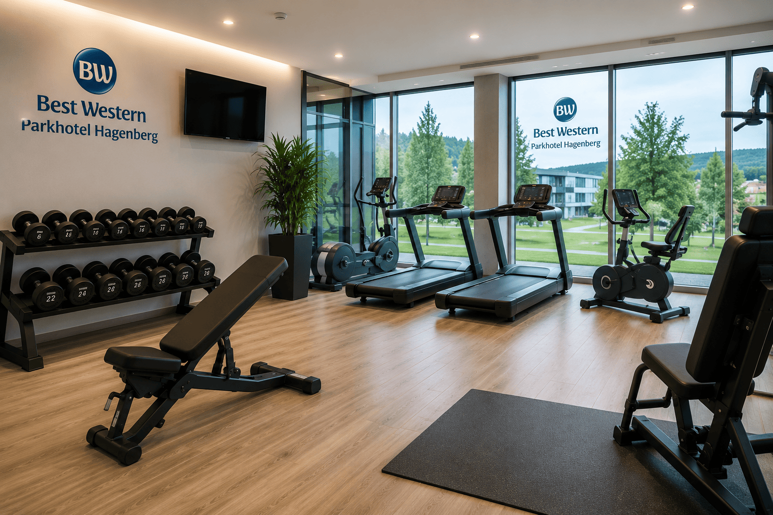 Fitness-Studio im Best Western Parkhotel für Fitness Hagenberg